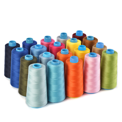 40/2 5000Y 6000Y 8000 Yards 100% Polyester Máy may sợi cho nhà máy may