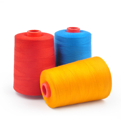 Good Evenness Polyester Core Spun Thread Multi Colored Threads cho may