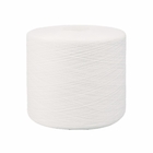 100% Polyester Ring Spun Sợi nhuộm trước Màu trắng thô để may Quy trình công nghệ 40/2 TFO