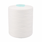 100% Polyester Ring Spun Sợi nhuộm trước Màu trắng thô để may Quy trình công nghệ 40/2 TFO