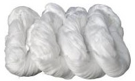 100% polyester nguyên chất nhẫn spun sợi trong Hanks