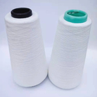 Ring Spun Không sợi Polyester đan sợi Ne 20s / 2 30s / 2 Độ bền cao