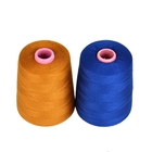 100% sợi may polyester 40S2 402 40/2 3000 yard 5000m 5000 Yards spun polyester sợi may
