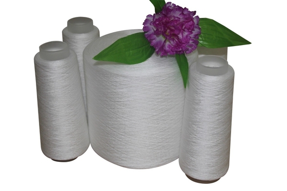 40/2 50/2 60/2 Sợi trắng thô 100% Sợi Polyester Quay cho May Váy Đầm Đồ Lót