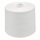20/2 20 giây / 3 Sợi thô 100% Polyester vòng trắng sợi công nghiệp để may dệt kim