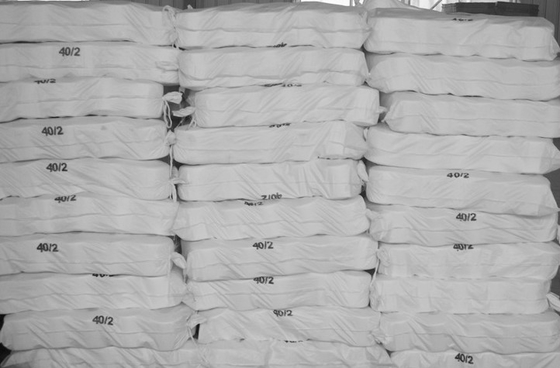 Nhà sản xuất 100% polyester 40s/2 502 poly corespun polyester spun yarn