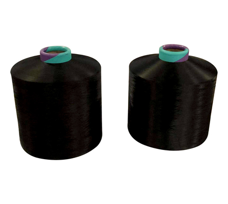 DTY đen trắng nguyên chất 100% polyester vẽ vải kết cấu SD 75/36 100/36 150D/36F