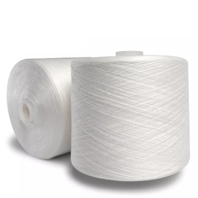 Sợi thô trắng 42/2, 40/2 100% Polyester Core Spun Yarn Sợi công nghiệp Polyester