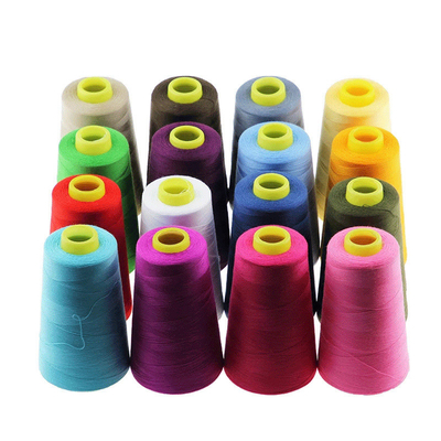 Bán bán buôn 100% Spun Polyester Dây may 40/2 3000yds Nhà máy Dây trực tiếp để may