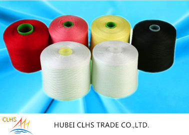 40/2 Sợi nhựa polyester nguyên chất màu trắng cho sợi may 20/2