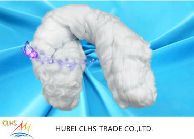 100% polyester xoắn sợi trong Hank, quang học trắng polyester staple sợi