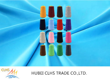 Nguyên trắng / Nhuộm 100% Polyester May Vòng sợi 3000Yards 5000