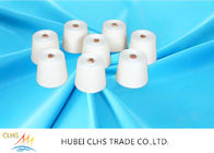 Bleach White Dệt Polyester Core Spun Sợi 50s / 3 100% Nguyên liệu thô