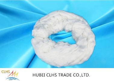 bề mặt mịn Polyester Ring Spun Yarn 100 Polyester Spun Yarn