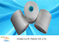 Nhuộm 100% Polyester Spun Yarn 402 502 40/2 Sợi giấy trắng thô cho quần áo thể thao