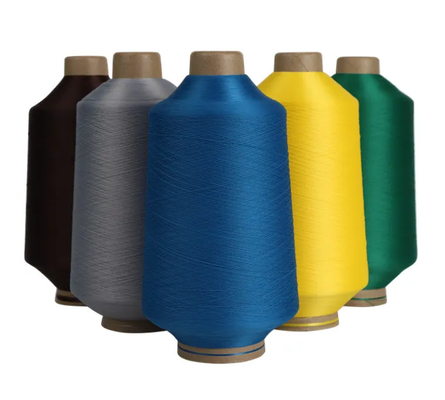 Màu sắc 150D/48F NIM DTY Sợi polyester cho vải