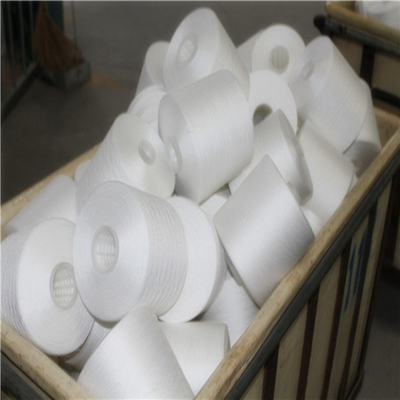 Tương thích với môi trường 20/2, 30/2, 40/2 Rà trắng 100% polyester Core Spun Yarn