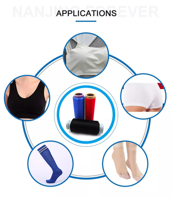 DTY cao đàn hồi 100% vải nylon cho vớ