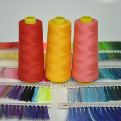 Sợi may polyester 402 sợi máy, 3000Yards kết nối sợi nối cho máy may DIY