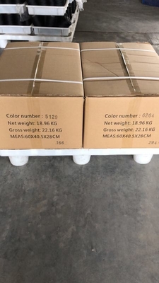 Địa điểm của nhà máy 100% Polyester Dây may đa màu 40/2 3000Yards/Cone