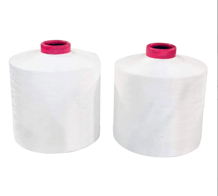 150D / 48F / 2, 300D / 96F / 2 600D DTY NIM LIM Rà trắng 100% sợi polyester