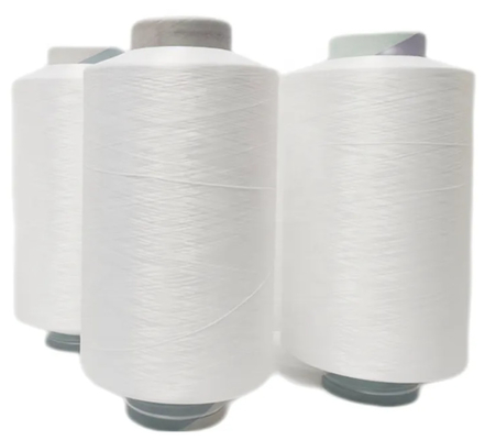 150D / 48F, 300D / 96F NIM DTY Polyester White Raw