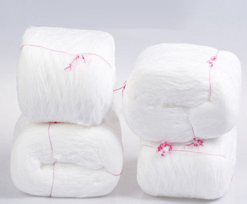 DTY Xanh trắng Nylon 6 Xà để may, dệt, đan