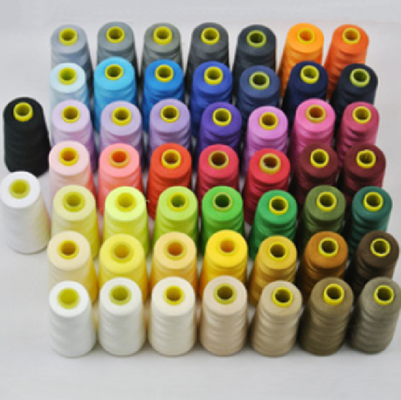 Màu sắc tùy chỉnh 45/2 Polyester Cụm với độ bền cao và đóng gói bình thường