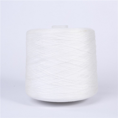 Sợi polyester đan trắng 202 302 402 502 Đối với dệt may