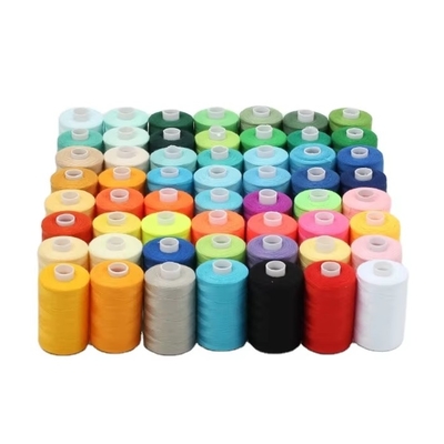 Tay đan Spun Polyester Dây may 40/2 Dây polyester cho quần áo