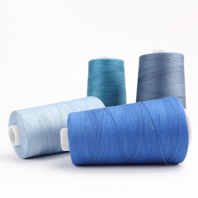 60/2 5000 mét/Côn 100 Spun Polyester Cụm