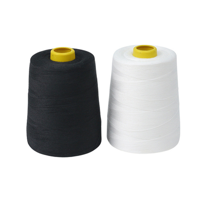 Chất lượng tốt 40/2 Sợi may màu đen 100% Sợi polyester Nhà máy giá bán buôn