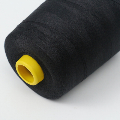 Chất lượng tốt 40/2 Sợi may màu đen 100% Sợi polyester Nhà máy giá bán buôn
