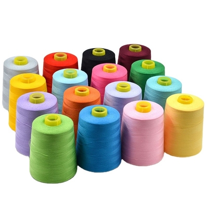 Sợi may đa màu Polyester Sợi may bán buôn Sợi polyester Cho quần áo
