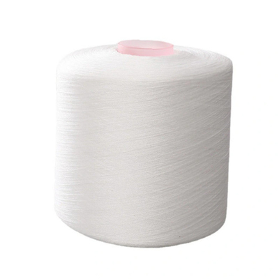 60/3 Sợi trắng nguyên chất 100% Polyester Spun với ống nhuộm, 1,25kg / nón