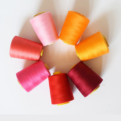 Sợi polyester chất lượng tốt Sợi may polyester cho vải