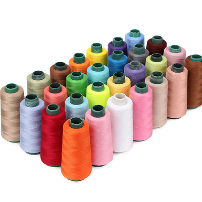 2500 Yards Chỉ khâu Sợi chỉ polyester Kích thước tùy chỉnh Giá bán buôn Sợi polyester