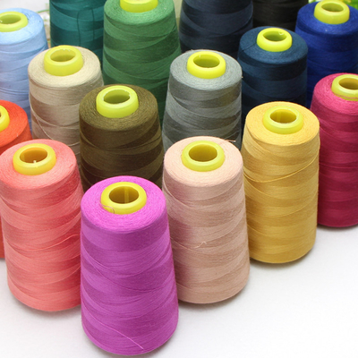 2500 Yards Chỉ khâu Sợi chỉ polyester Kích thước tùy chỉnh Giá bán buôn Sợi polyester