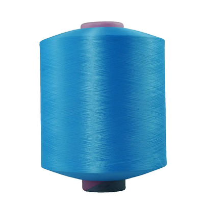 Màu Đen Trắng Đen Xanh Đỏ Xanh 100% Polyester Filament Yarn Dty Polyester Textured Yarn