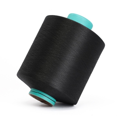 Sợi polyester màu đen 150D/48F DTY