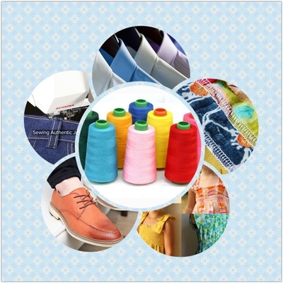 Chỉ khâu hành lý Chỉ khâu Polyester Sợi Polyester màu