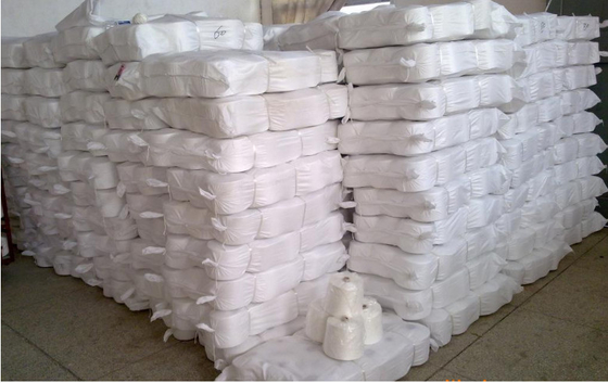 Màu sắc 100% Sợi Polyester Spun Dùng cho Chỉ May