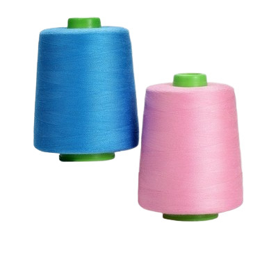 Sợi polyester 202 302 402 100 Sợi may polyester đan