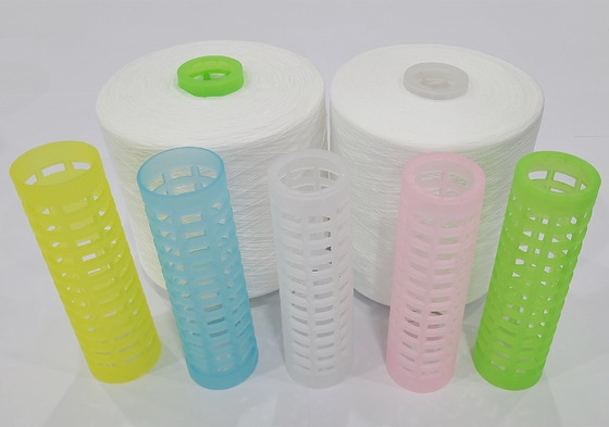 100 Spun Polyester Lưới may 40/2, 40/3 100% Polyester Core Spun Yarn