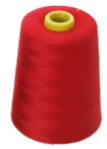 Dây may 40/2 5000yds Nhà máy bán buôn 100% Spun Polyester nhuộm nguyên liệu thô để may quần áo
