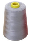 Dây may 40/2 5000yds Nhà máy bán buôn 100% Spun Polyester nhuộm nguyên liệu thô để may quần áo