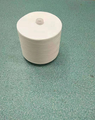 60/2 Sợi thô trắng 100% Polyester trên sợi giấy