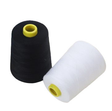 40/2 100% Spun Polyester Dây may 5000yards đa màu nhuộm 40/2 Mô hình đan