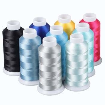 Th sợi may nhuộm màu polyester 402 trong kho trong kho trong kho