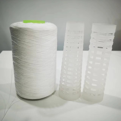 60/2 60/3 60s màu trắng quang nguyên chất màu trắng 100% polyester Spun Yarn cho sợi may
